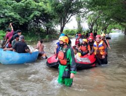 Banjir Merendam Kawasan Blok 10 Perumnas Antang