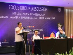 Sekda Makassar Buka FGD, Bahas Pengelolaan BLUD Pemkot Makassar