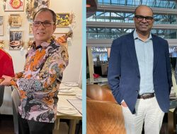 Bertemu Sahabat Lama, Danny Berbagi Cerita dengan Dua Menteri Singapura Dalam Satu Hari