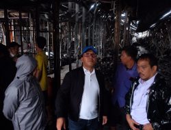 Danny Pomanto Kunjungi Pasar Sentral Pasca Kebakaran