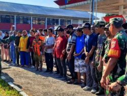 Gotong Royong Penanaman Pohon di Wilayah Koramil 1408-02/Tallo