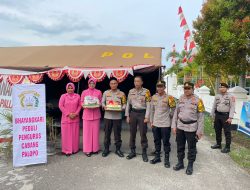 Polres Palopo Gelar Kegiatan Tali Asih Bersama Anggota Pengamanan Kantor KPU